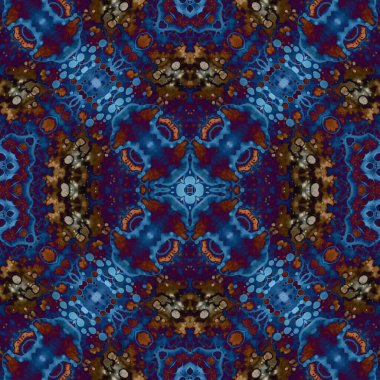 Kusursuz desenli soyut kare. Soyut arkaplan. Doku yaratıcı modern kaleydoskop