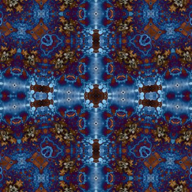 Kusursuz desenli soyut kare. Soyut arkaplan. Doku yaratıcı modern kaleydoskop