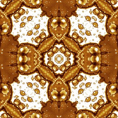 Kusursuz desenli soyut kare. Soyut arkaplan. Doku yaratıcı modern kaleydoskop