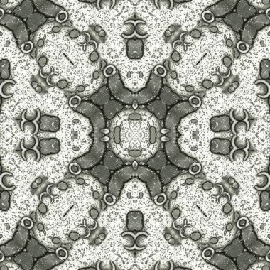 Kusursuz desenli soyut kare. Soyut arkaplan. Doku yaratıcı modern kaleydoskop