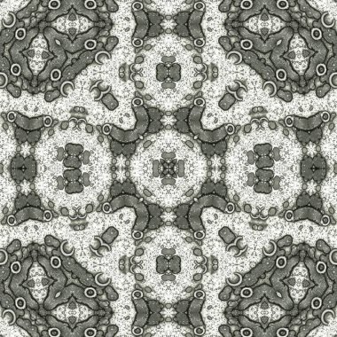 Kusursuz desenli soyut kare. Soyut arkaplan. Doku yaratıcı modern kaleydoskop