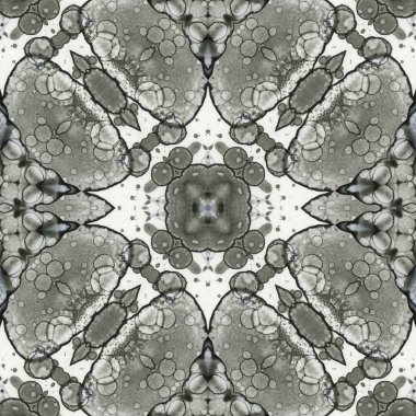 Kusursuz desenli soyut kare. Soyut arkaplan. Doku yaratıcı modern kaleydoskop