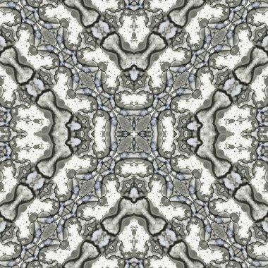 Kusursuz desenli soyut kare. Soyut arkaplan. Doku yaratıcı modern kaleydoskop