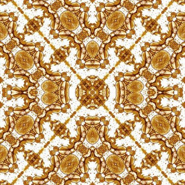 Kusursuz desenli soyut kare. Soyut arkaplan. Doku yaratıcı modern kaleydoskop