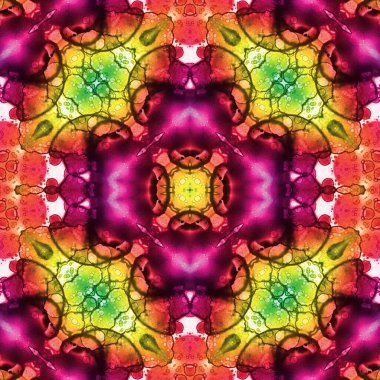 Kusursuz desenli soyut kare. Soyut arkaplan. Doku yaratıcı modern kaleydoskop