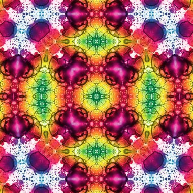 Kusursuz desenli soyut kare. Soyut arkaplan. Doku yaratıcı modern kaleydoskop