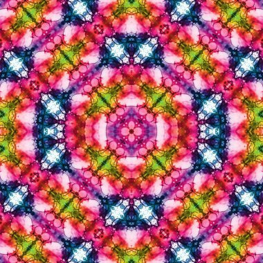 Kusursuz desenli soyut kare. Soyut arkaplan. Doku yaratıcı modern kaleydoskop