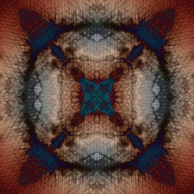 Kusursuz desenli soyut kare. Soyut arkaplan. Doku yaratıcı modern kaleydoskop