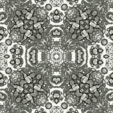 Kusursuz desenli soyut kare. Soyut arkaplan. Doku yaratıcı modern kaleydoskop