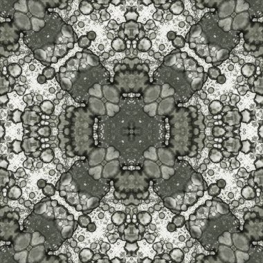 Kusursuz desenli soyut kare. Soyut arkaplan. Doku yaratıcı modern kaleydoskop