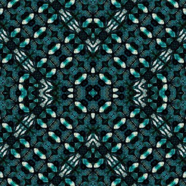 Kusursuz desenli soyut kare. Soyut arkaplan. Doku yaratıcı modern kaleydoskop