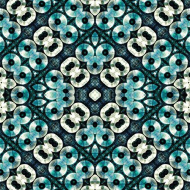 Kusursuz desenli soyut kare. Soyut arkaplan. Doku yaratıcı modern kaleydoskop