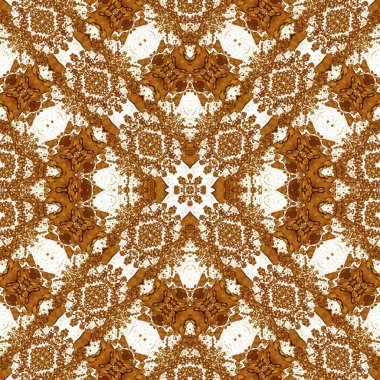 Kusursuz desenli soyut kare. Soyut arkaplan. Doku yaratıcı modern kaleydoskop