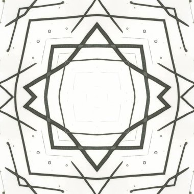 Kusursuz desenli soyut kare. Soyut arkaplan. Doku yaratıcı modern kaleydoskop