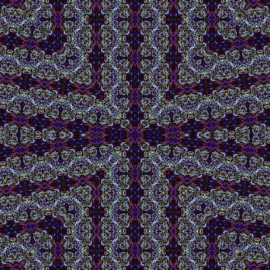 Kusursuz desenli soyut kare. Soyut arkaplan. Doku yaratıcı modern kaleydoskop