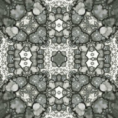 Kusursuz desenli soyut kare. Soyut arkaplan. Doku yaratıcı modern kaleydoskop