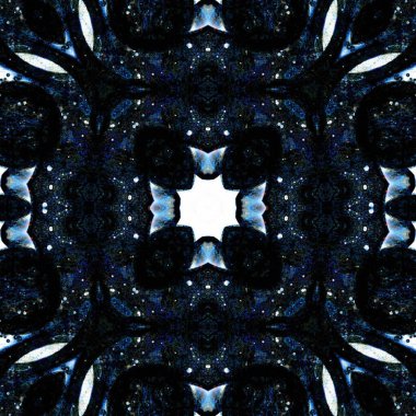 Kusursuz desenli soyut kare. Soyut arkaplan. Doku yaratıcı modern kaleydoskop