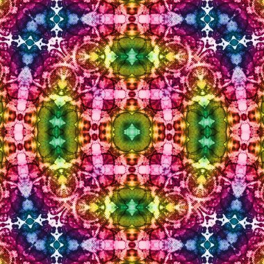 Kusursuz desenli soyut kare. Soyut arkaplan. Doku yaratıcı modern kaleydoskop