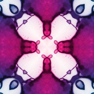 Kusursuz desenli soyut kare. Soyut arkaplan. Doku yaratıcı modern kaleydoskop