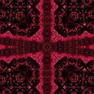 Kusursuz desenli soyut kare. Soyut arkaplan. Doku yaratıcı modern kaleydoskop