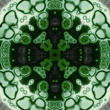 Kusursuz desenli soyut kare. Soyut arkaplan. Doku yaratıcı modern kaleydoskop