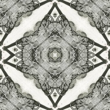 Kusursuz desenli soyut kare. Soyut arkaplan. Doku yaratıcı modern kaleydoskop