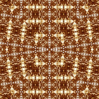 Kusursuz desenli soyut kare. Soyut arkaplan. Doku yaratıcı modern kaleydoskop