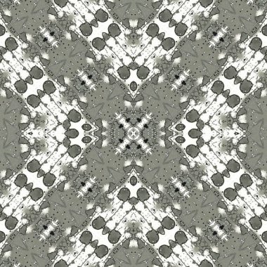 Kusursuz desenli soyut kare. Soyut arkaplan. Doku yaratıcı modern kaleydoskop