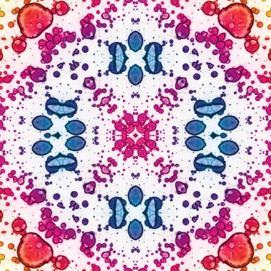 Kusursuz desenli soyut kare. Soyut arkaplan. Doku yaratıcı modern kaleydoskop