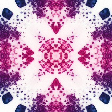 Kusursuz desenli soyut kare. Soyut arkaplan. Doku yaratıcı modern kaleydoskop