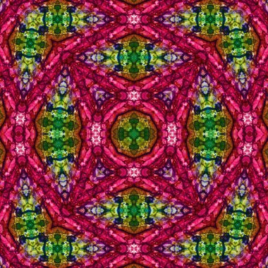 Kusursuz desenli soyut kare. Soyut arkaplan. Doku yaratıcı modern kaleydoskop