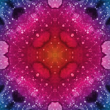 Kusursuz desenli soyut kare. Soyut arkaplan. Doku yaratıcı modern kaleydoskop