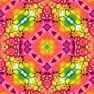 Kusursuz desenli soyut kare. Soyut arkaplan. Doku yaratıcı modern kaleydoskop