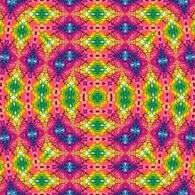 Kusursuz desenli soyut kare. Soyut arkaplan. Doku yaratıcı modern kaleydoskop