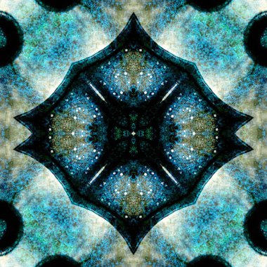 Kusursuz desenli soyut kare. Soyut arkaplan. Doku yaratıcı modern kaleydoskop