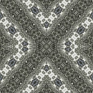 Kusursuz desenli soyut kare. Soyut arkaplan. Doku yaratıcı modern kaleydoskop