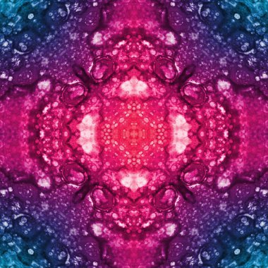 Kusursuz desenli soyut kare. Soyut arkaplan. Doku yaratıcı modern kaleydoskop