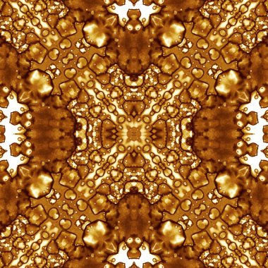 Kusursuz desenli soyut kare. Soyut arkaplan. Doku yaratıcı modern kaleydoskop