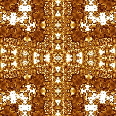 Kusursuz desenli soyut kare. Soyut arkaplan. Doku yaratıcı modern kaleydoskop