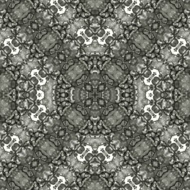 Kusursuz desenli soyut kare. Soyut arkaplan. Doku yaratıcı modern kaleydoskop