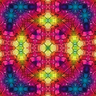 Kusursuz desenli soyut kare. Soyut arkaplan. Doku yaratıcı modern kaleydoskop