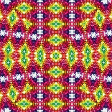 Kusursuz desenli soyut kare. Soyut arkaplan. Doku yaratıcı modern kaleydoskop