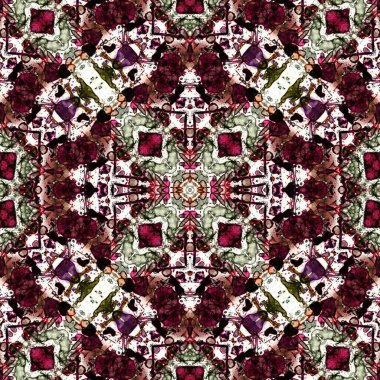 Kusursuz soyut kare deseni. Soyut arkaplan. Yaratıcı doku. Sanat arkaplanı