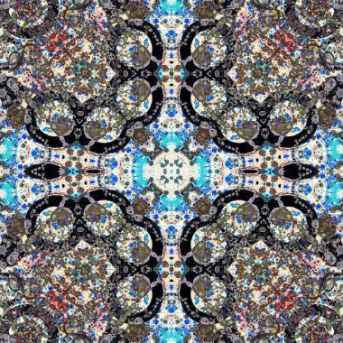 Kusursuz soyut kare deseni. Soyut arkaplan. Yaratıcı doku. Sanat arkaplanı