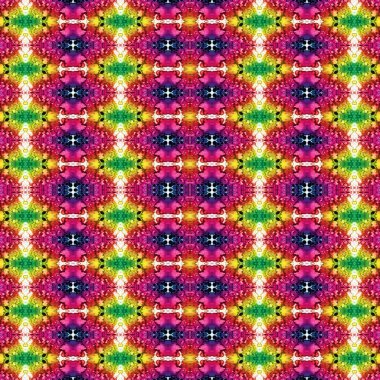 Kusursuz soyut desen. Sanat yaratıcılığı geçmişi. Örgü dokusu