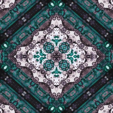 Kusursuz soyut desen. Sanat yaratıcılığı geçmişi. Örgü dokusu