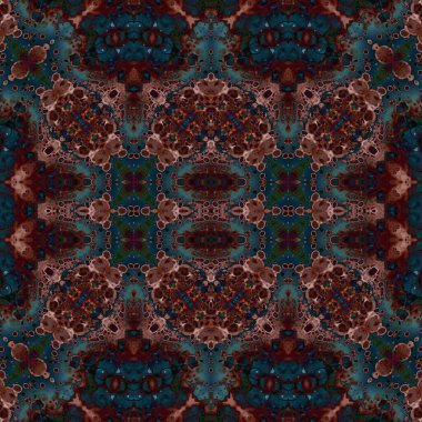 Kusursuz soyut desen. Sanat yaratıcılığı geçmişi. Örgü dokusu