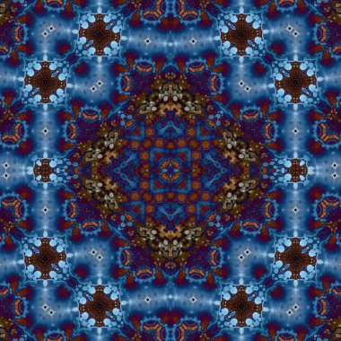 Kusursuz soyut desen. Sanat yaratıcılığı geçmişi. Örgü dokusu