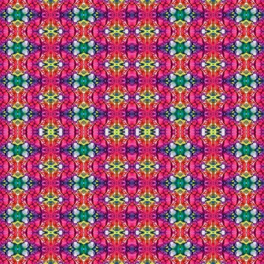 Kusursuz soyut desen. Sanat yaratıcılığı geçmişi. Örgü dokusu