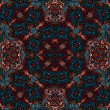 Kusursuz soyut desen. Sanat yaratıcılığı geçmişi. Örgü dokusu